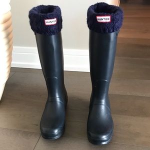 Original Tall Waterproof Rain Boot and Socks/Liner